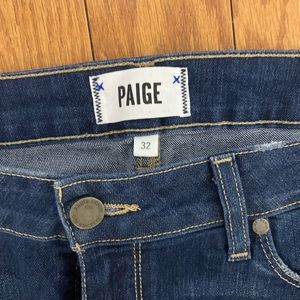 PAIGE cropped jeans size 32